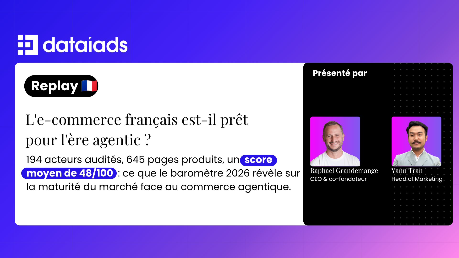 L'e-commerce français est-il prêt pour l'agentic ?